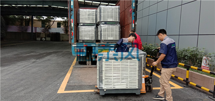 廣州工業(yè)廠房車間降溫設(shè)備環(huán)?？照{(diào)安裝