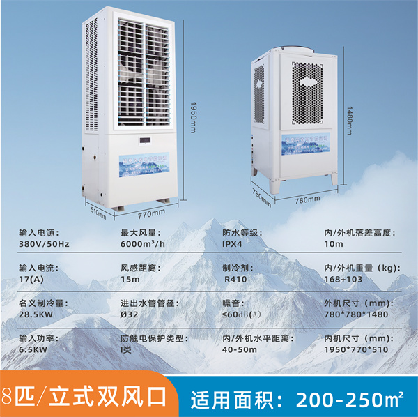 環(huán)?？照{制冷降溫效果怎么樣?